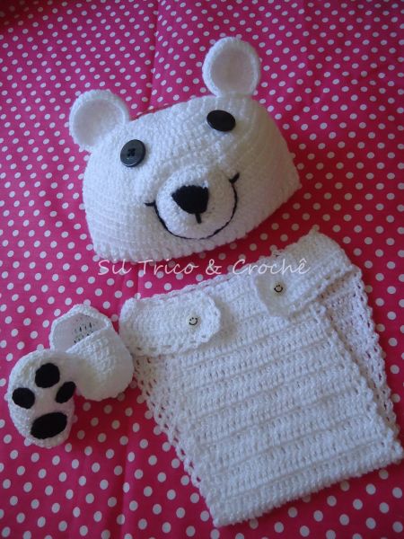 Kit Newborn Urso Polar